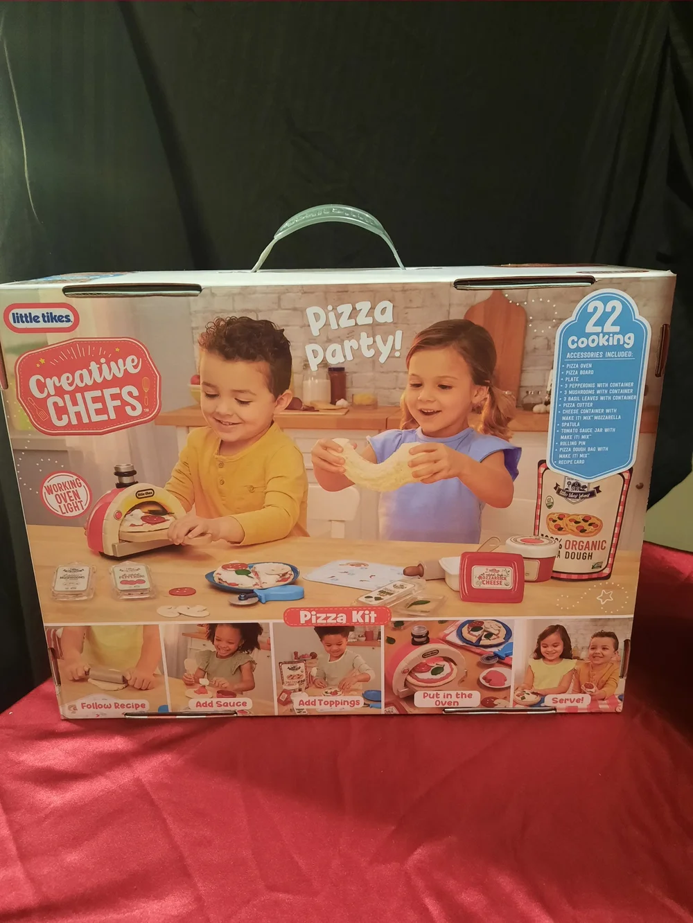 Little Tikes Creative Chefs Pizza Kit With 22 Cooking Accessories